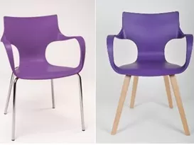 Auteursrecht op stoelen: De glimmende designpoten onder de Jim Stoel