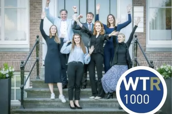 Het IE-team van Clairfort opnieuw opgenomen in de World Trademark Review 1000 – The World’s Leading Trademark Professionals